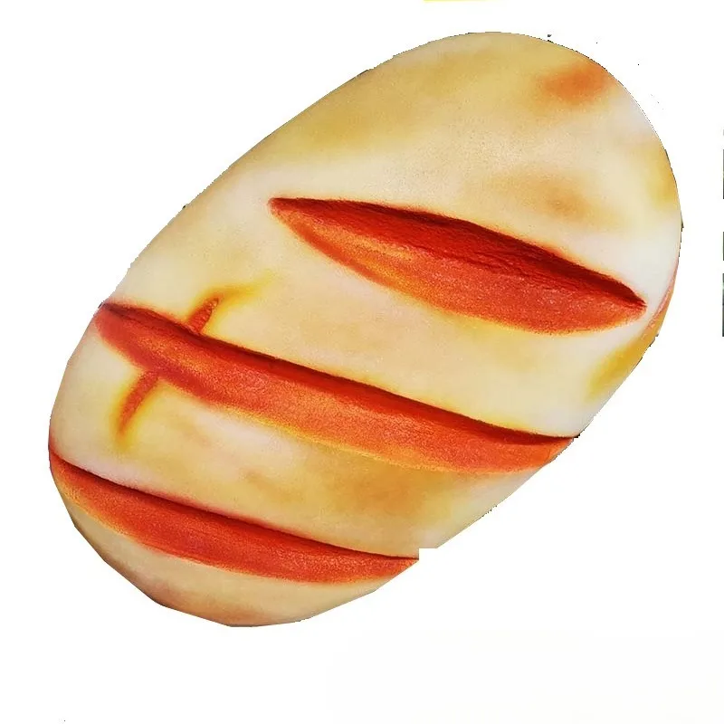 

Simulation luminous big bread model foam fiberglass sculpture outdoor dessert store door decoration pendant props