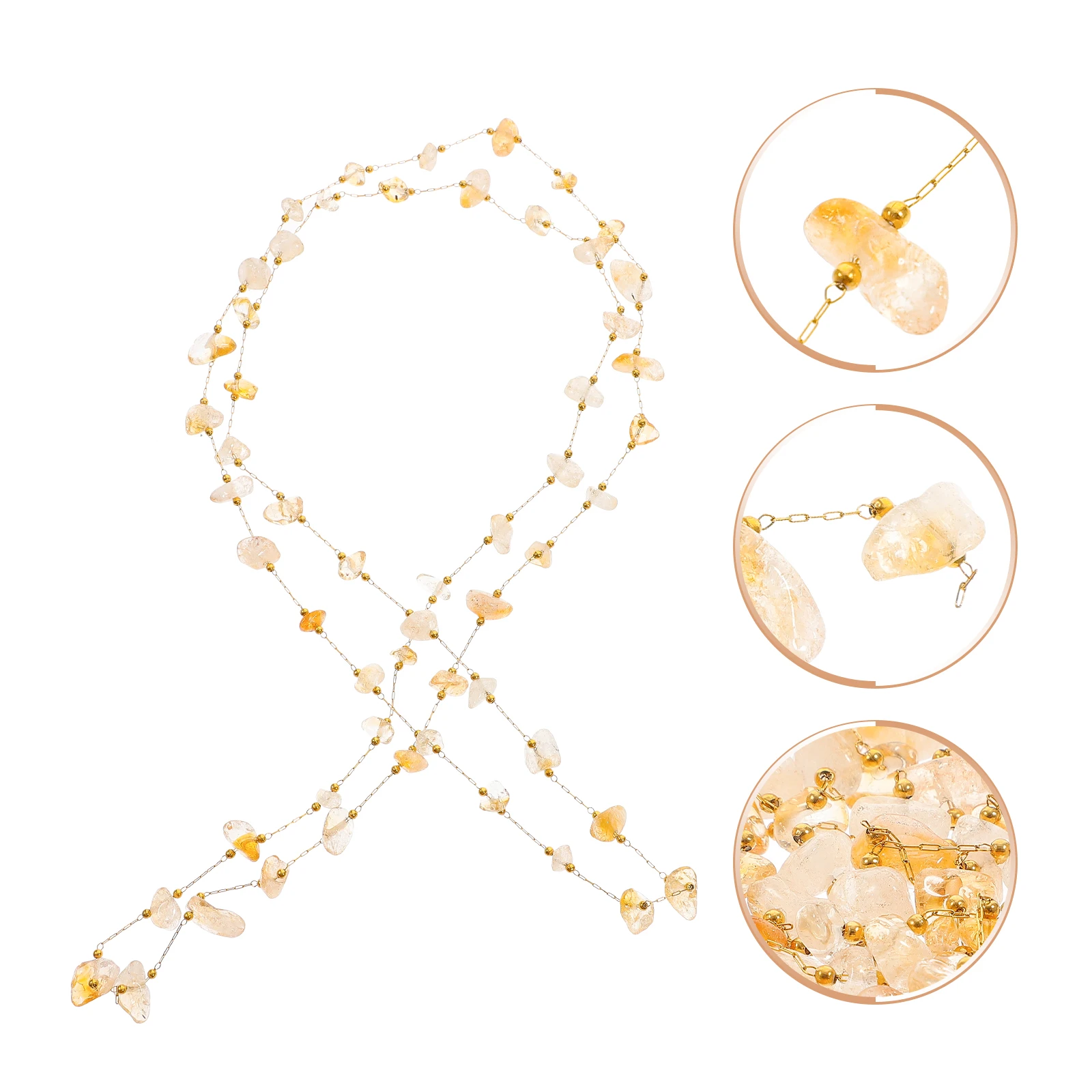 

Crystal Necklace Beads s Decorative Chains DIY Craft Party Props Stone Bead Strings For Earrings Bracelet anklet charms