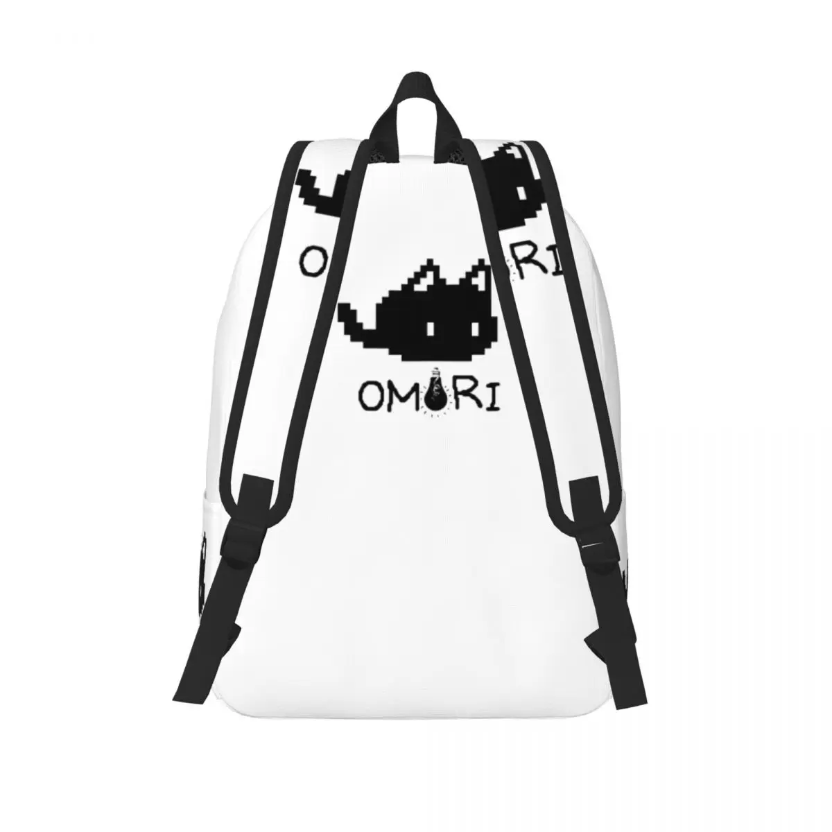 Omori-Cat Game Mochila Leve para Homens e Mulheres, Bolsa de Ombro para Computador Portátil, Mochila para Viagem, Escola Secundária, Caminhada, Viagem, Adolescente