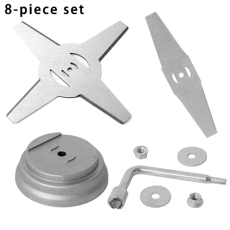 Universal 150mm Metal Grass String Trimmer Brushcutter Head Blades 3/4T For Electric Lawn Mower Lawnmower Parts Tool Accessorie