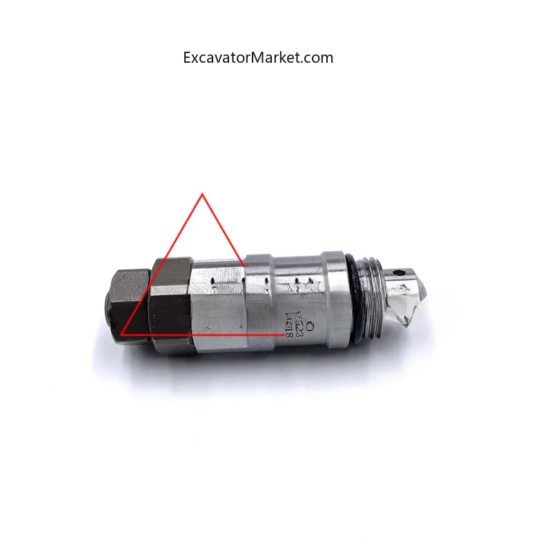 For Excavator Shanhe Intelligent SWE50/60/70/80 Auxiliary Overflow Valve Distribution Valve Auxiliary Gun Control Pressure Valve