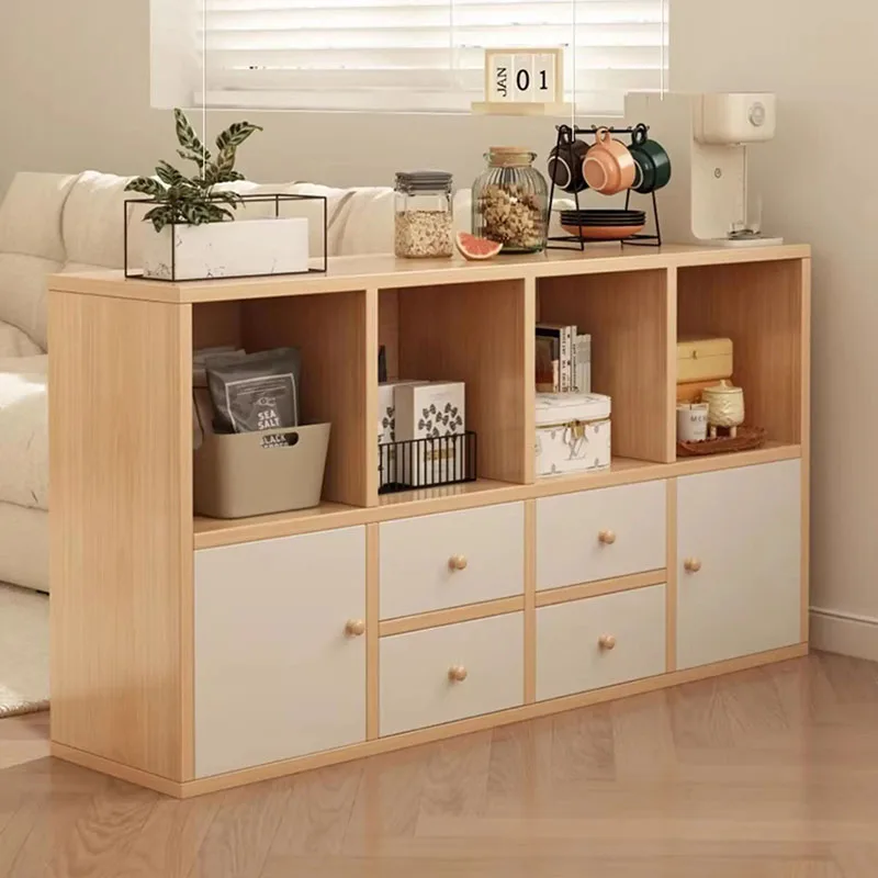 Shelf Drawers Living Room Cabinets Storage Decor Filing Display Living Room Cabinets Organizer Wood Gabinete Trendy Furniture
