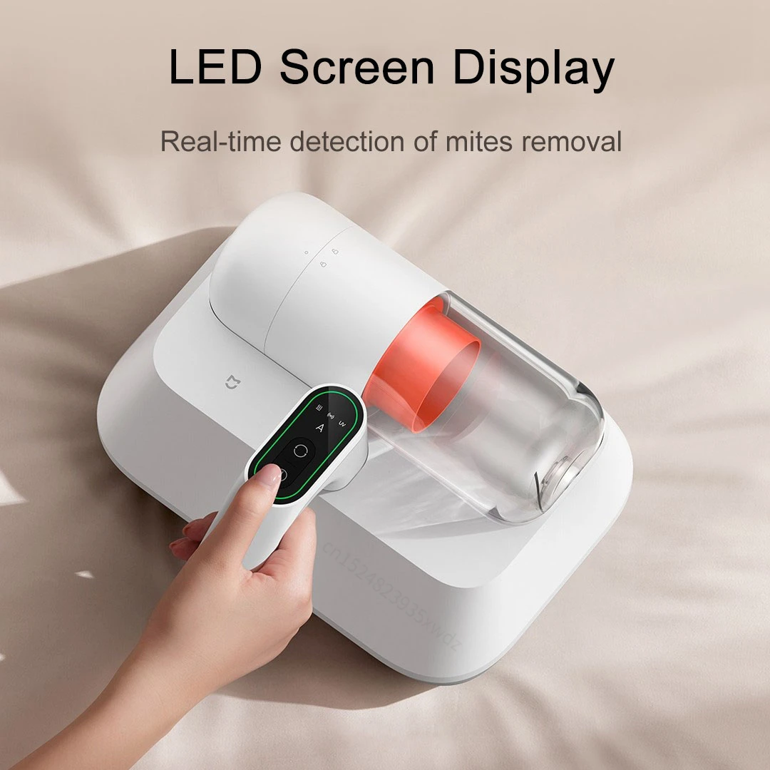 2023 Xiaomi Mijia Mijt Remover Pro Led Screen Stofzuiger Uv Sterilisatie Smart Zuig Aanpassing 12000Pa Hurricane Zuig