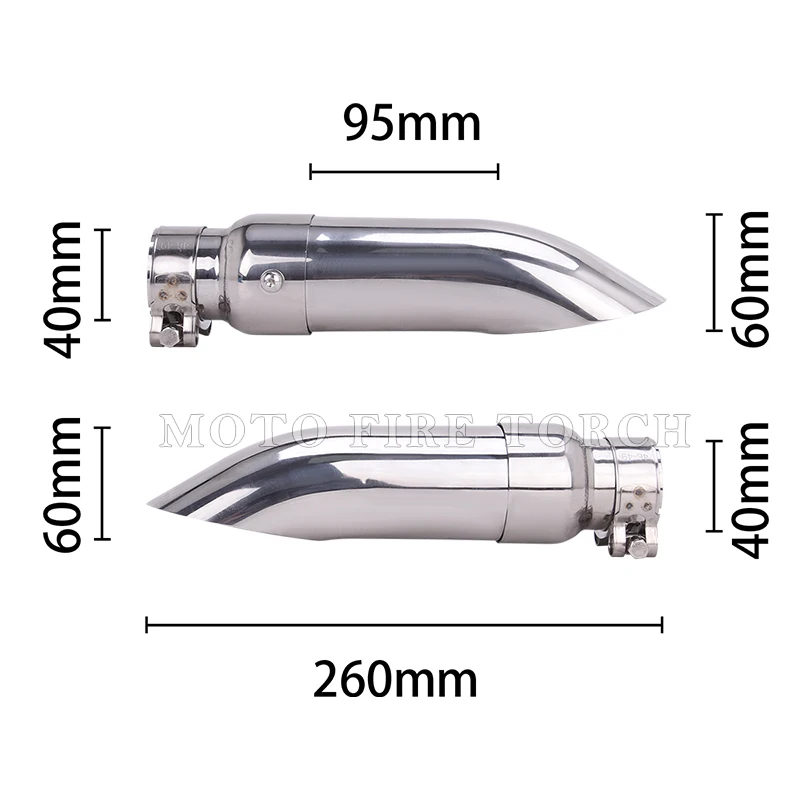 Motorcycle Exhaust Escape System Modified Muffler Pipe For INDIAN Scout Bobber Rogue Sixty Twenty Icon 2015 - 2022 2023 2024 view 3