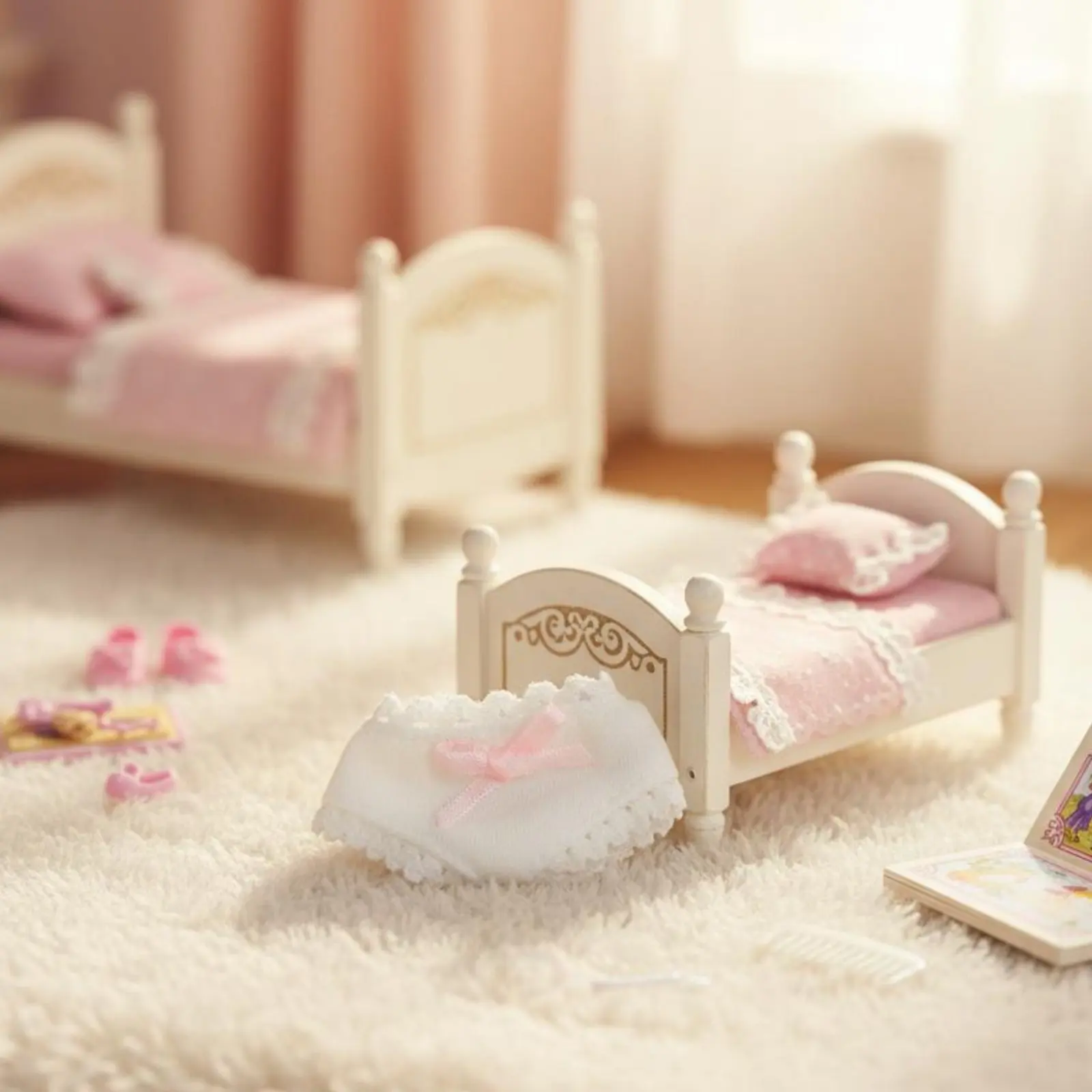 14 Cm Doll Underwear Compact Size Mini Doll Panties 1/12 Scale Underwear Set Washable Toy Clothing Easy to Dress for Girls