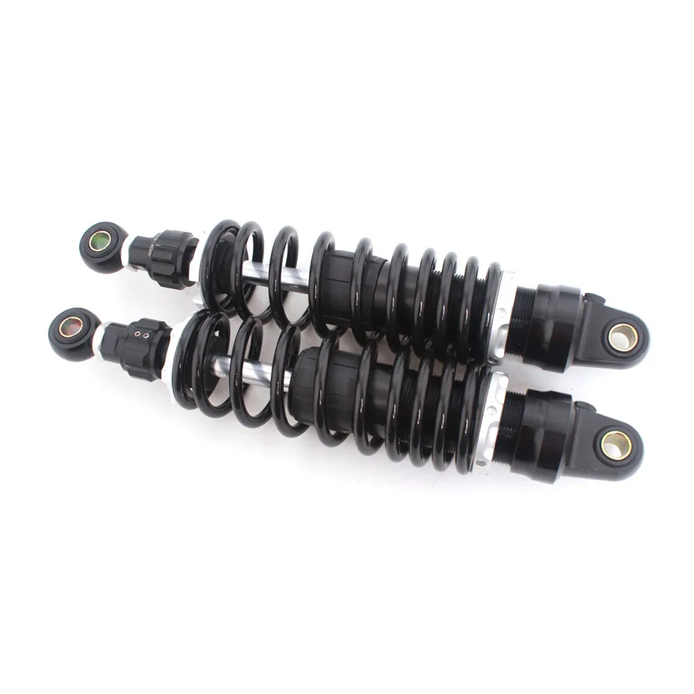 New Universal Black Motorcycle Rear Shock Absorber Damping Adjustable 320MM Long After The Shock Fit For Harley Davidson Touring