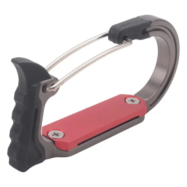 Aluminum alloy, outdoor equipment rack with quick buckle