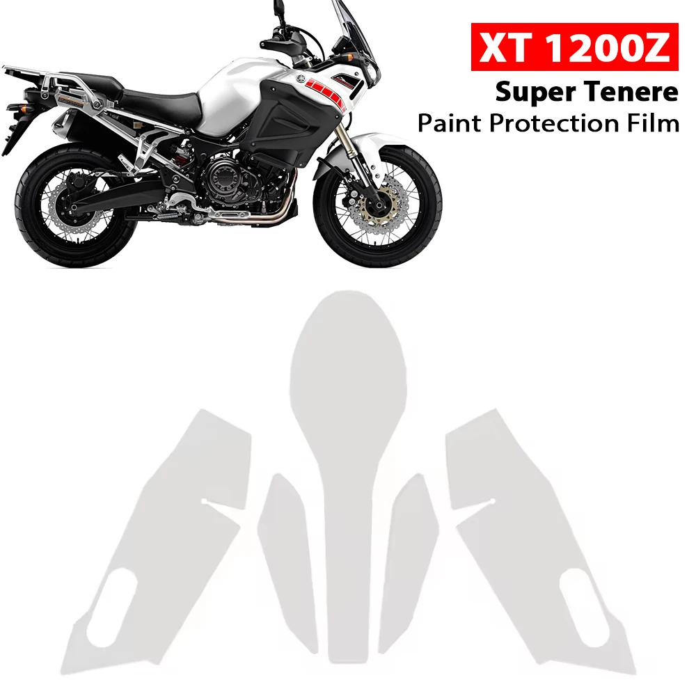 XT1200Z سوبر تينيري اكسسوارات بولي TPU الطلاء طبقة حماية لياماها XT 1200 Z سوبر تينيري PPF دراجة نارية المضادة للخدش ملصق