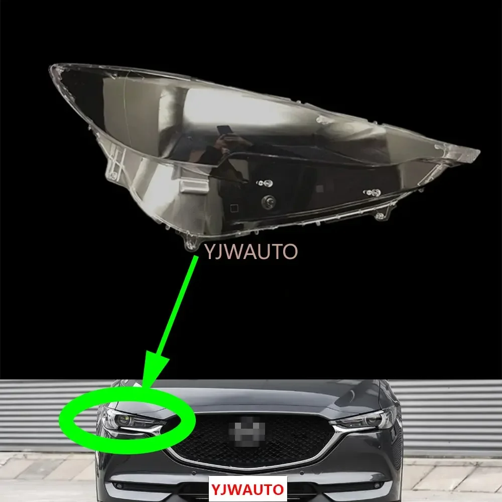 

Для Mazda CX-5 2016 2017 2018 2019 крышка фары автомобиля линза стекло замена авто корпус