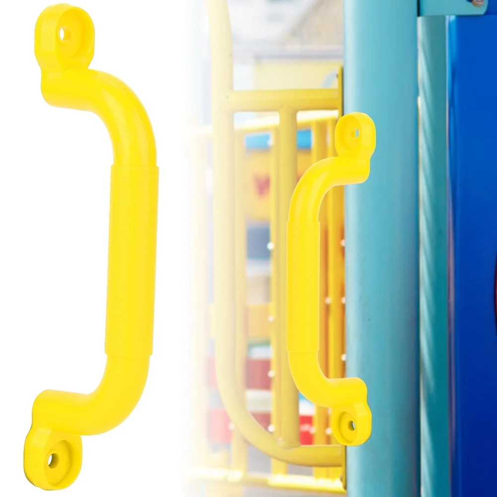 A Pair of Plastic Kids Children Playground Safety Non slip Handle Swing Toy Accessories