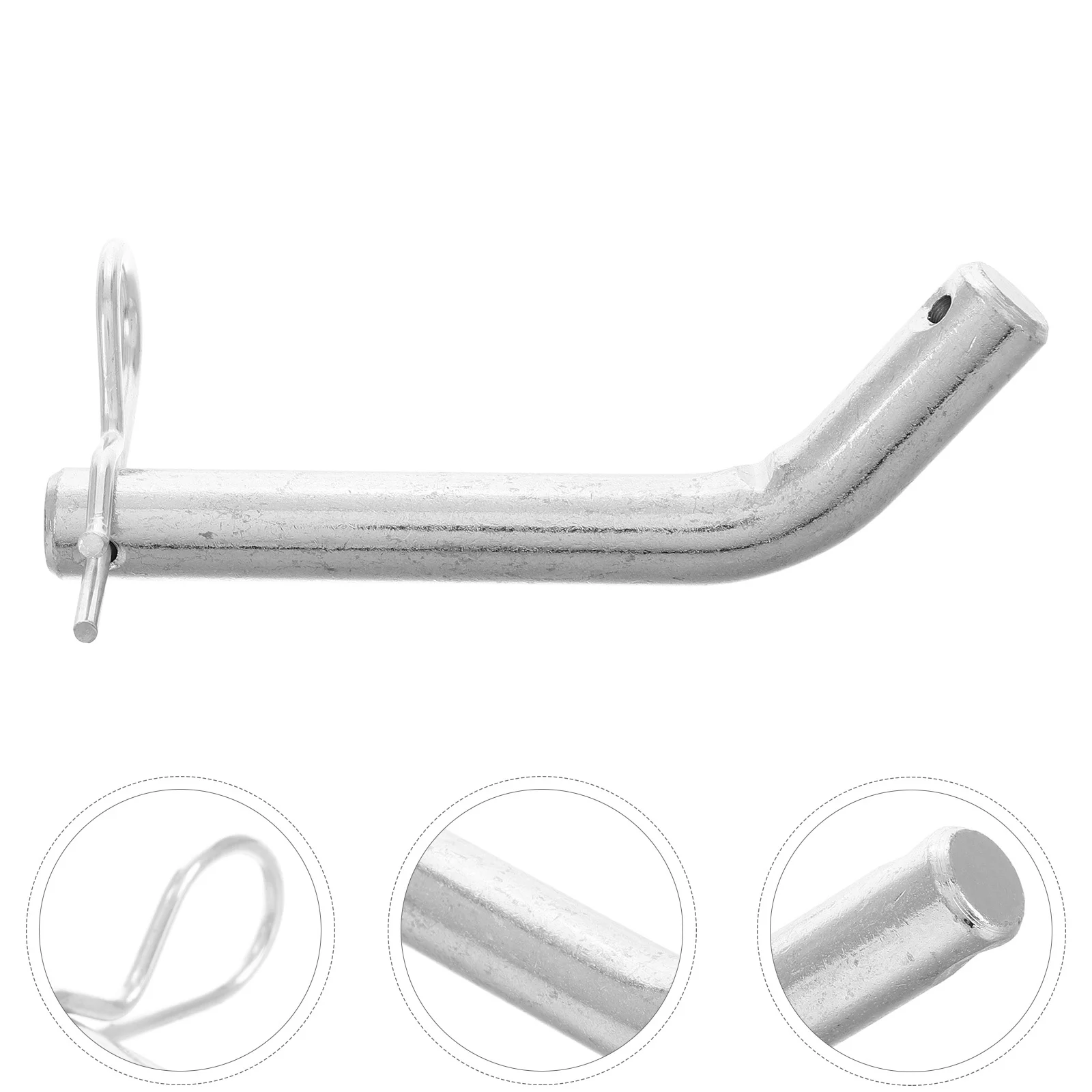 

2Pcs Trailer Hitch Pin Stainless Steel Heavy Duty Universal Locking Trailer Receiver Secure Towing Cargo Boat Rv Truck Atv