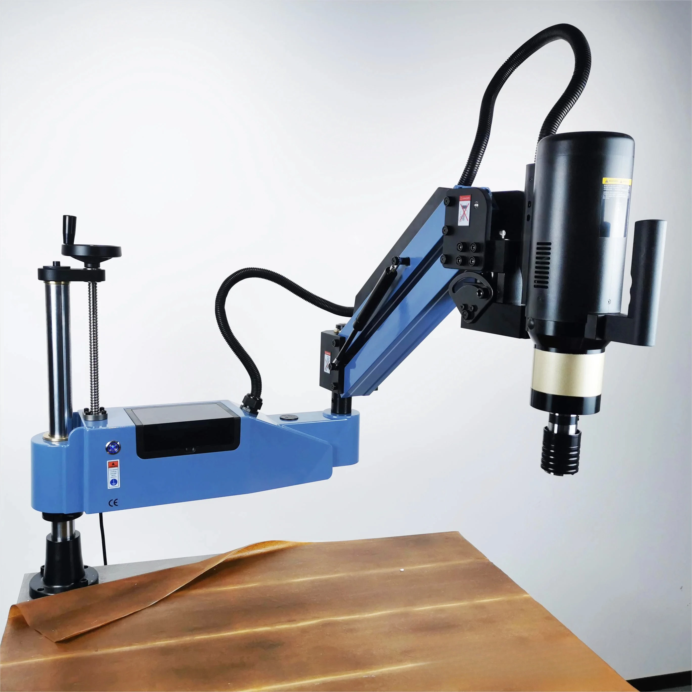 M3-M12/16/20/24/30/36/48 Automatic Servo Motor Vertical Drilling Threading Tapping Machine Electric Tapping Arm Machine