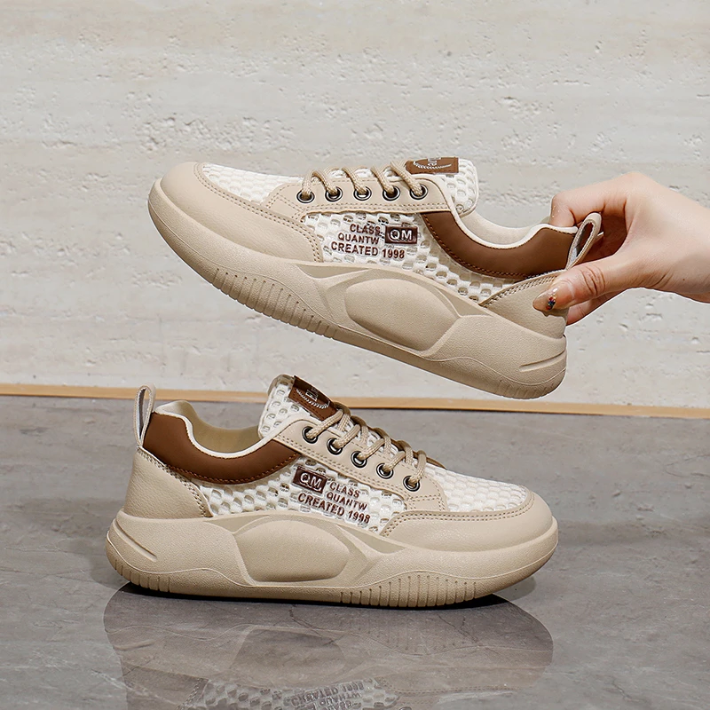 

Новые женские кроссовки, весна 2024, спортивная обувь на толстой подошве, женские студенческие уличные повседневные кроссовки, Zapatos De Mujer