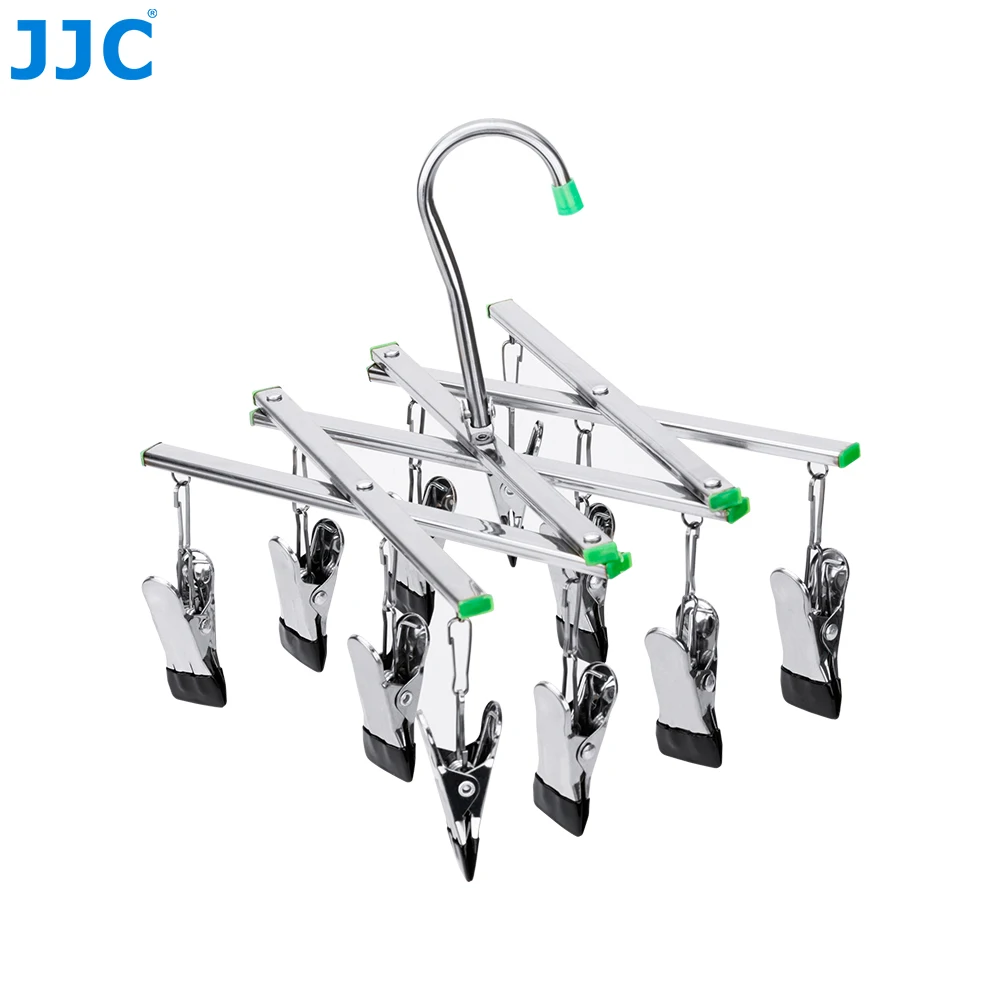 JJC فيلم غرفة المظلمة تجفيف سلبي إطار رف معلق شماعات قابلة للطي يندبروف 10 مقاطع لفيلم 35 مللي متر 120 4x5''