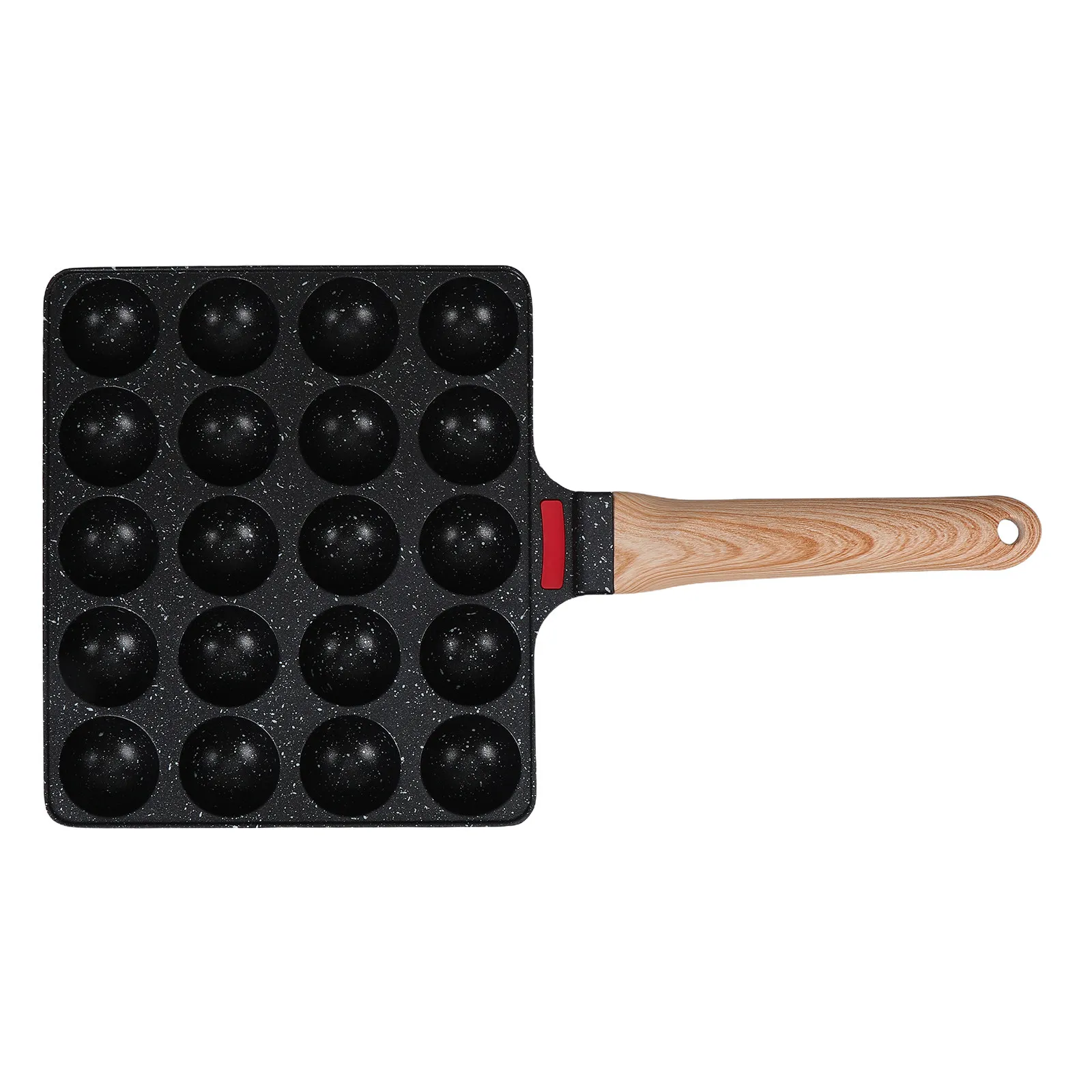 

Small Nonstick Takoyaki Maker Octopus Meatballs Baking Tray Handheld Pancake Ball Maker Baking Grill Plate Japanese Kitchen