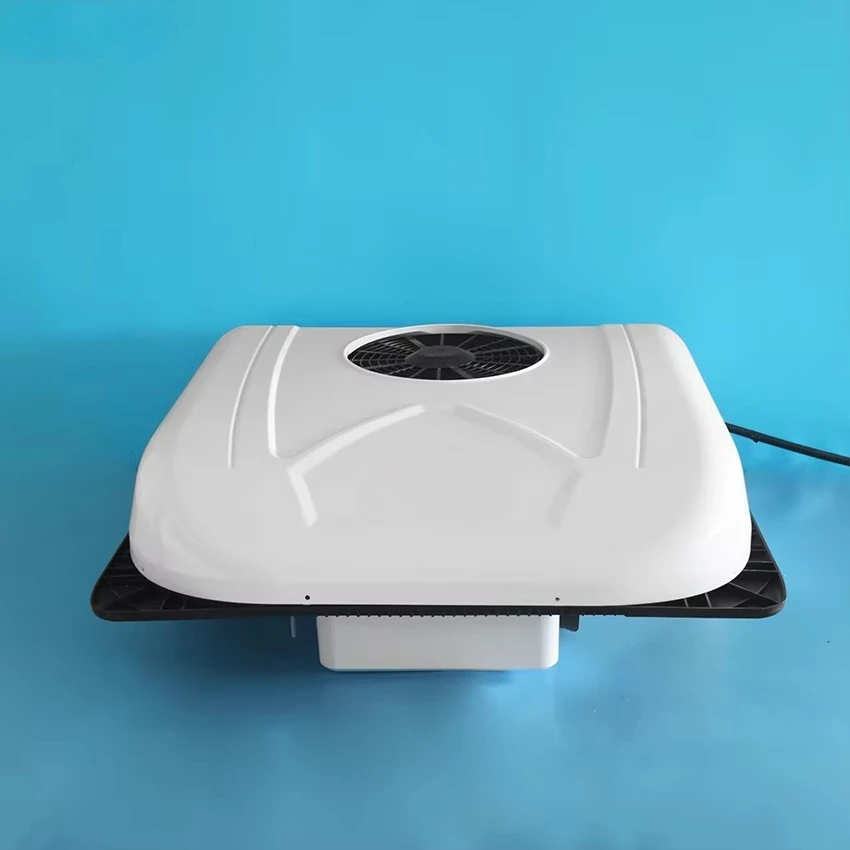 Rooftop Double Fan Auto Blowing Parking air Conditioners air Conditioning 12v for Van Truck Cabin view 4