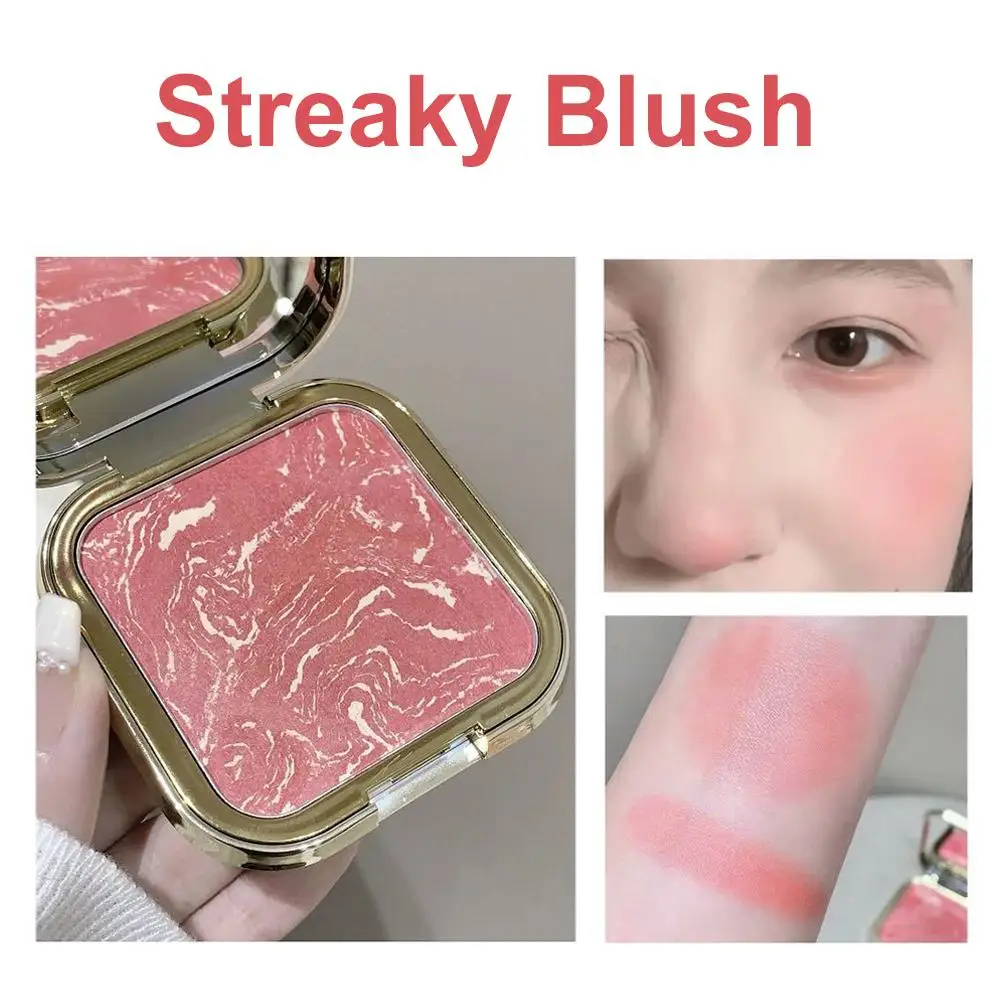3D Blush Cream Matte Natural Long-lasting Color Facial Contouring Natural Brightening Mashed Potato Blush Cream women Makeup