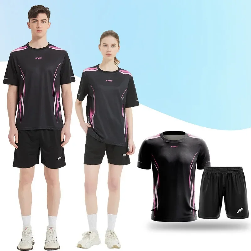 Erwachsene Kinder Fußball Trikots Männer Jungen Mädchen Studenten Fußball setzt kurze Sport Kinder Uniformen Fitness Trainings anzug Tennis anzüge a86