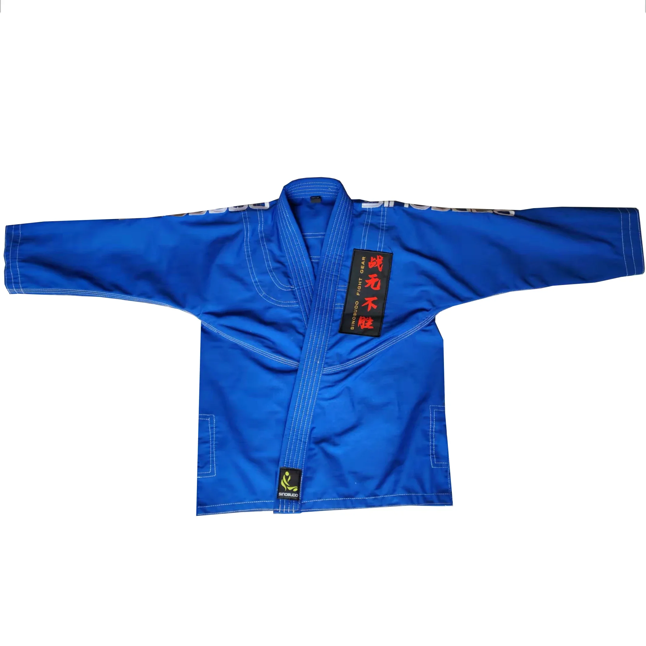 Kimono brasileño fino Jiu Jitsu para niños y adultos, traje de entrenamiento BJJ GI MMA, personalizado, 3 colores, para Jiu-Jitsu, con cinturón blanco