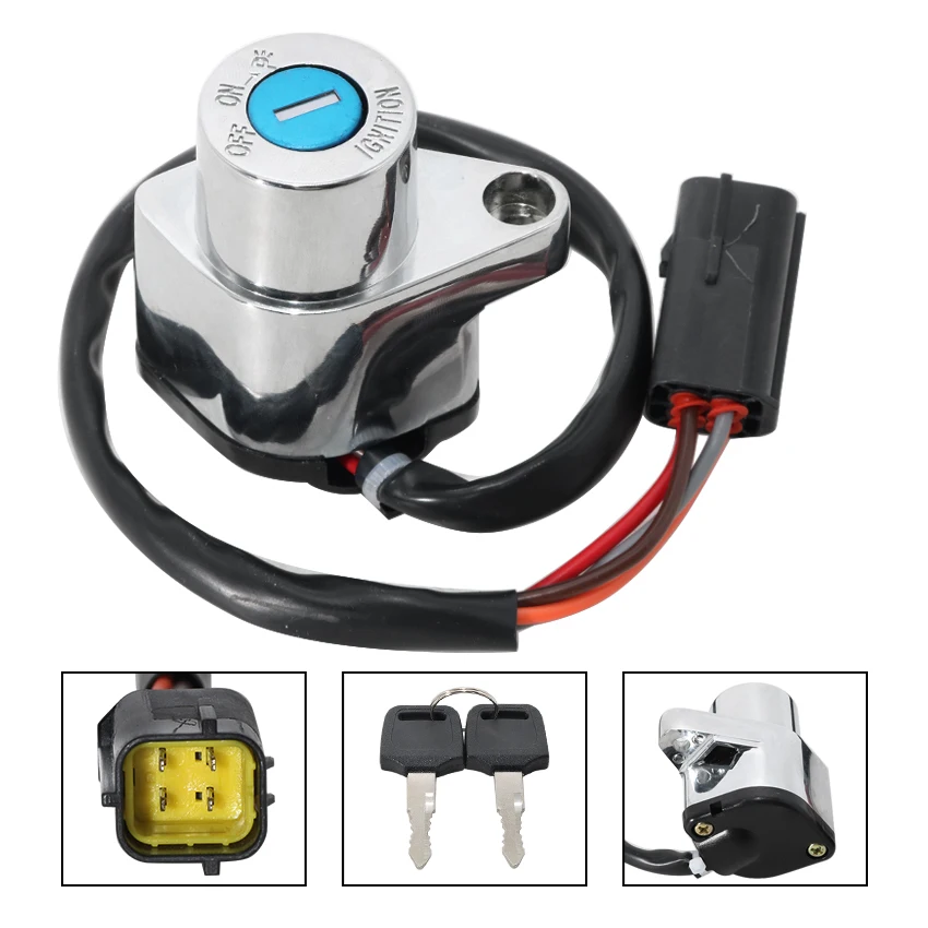 Motorcycle Ignition Switch Lock Set OEM 4012376-385 For Victory VEGAS KINGPIN HAMMER JACKPOT HIGHBALL JUDGE GUNNER 2003-2017