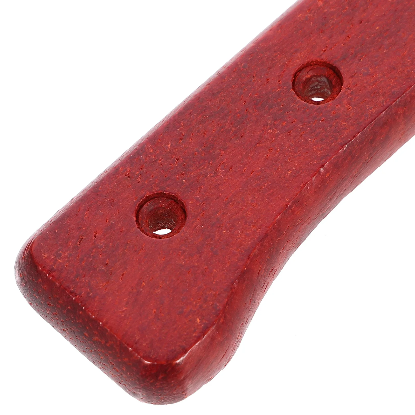 

1 Set Of Red Pear Wood Knife Handle Replacement, Ergonomic Wooden Grip For Kitchen Cutter, Chopping Tool Accessory,