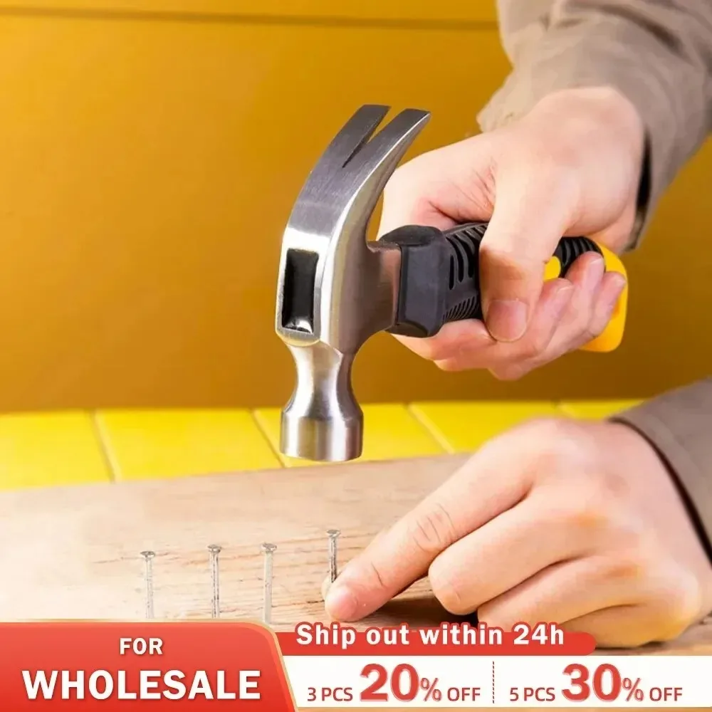 Многофункциональный мини-молоток 160 мм с инженерной ручкой, легкий портативный столярный инструмент для разбивания окон, ручные инструменты для дома