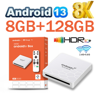 Q96 OHP 8K TV Box Android 13.0 Hisilicon3798M Quad Core 8K 4K HDR 4G 5G Dual WiFi 8GB 128GB OTA Smart TV Box Media Player iptv