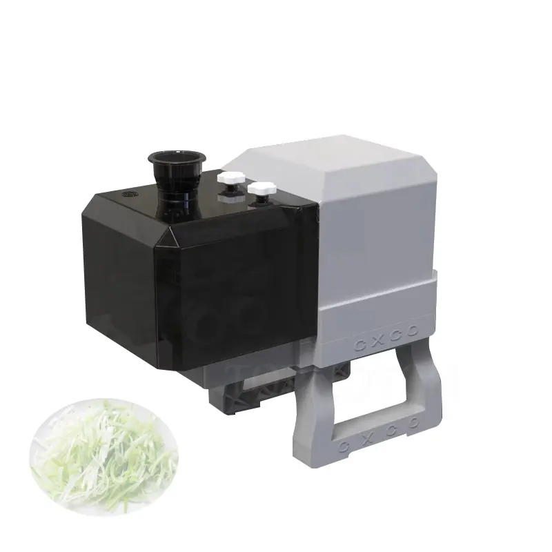 

Small Desktop Scallion Shredder Spring Onion Slicing Machine Celery Green Capsicum Pepper Chili Slicer Machine