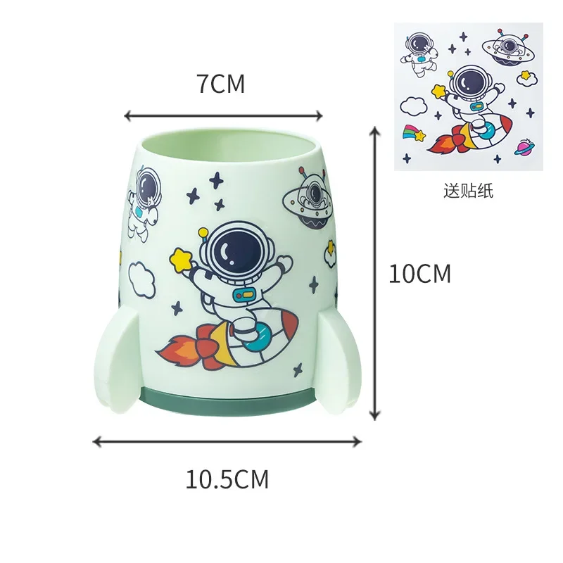 Cute Pen Holder Desk Pen Case Large Capacity Pencil Storage Box Desktop Organizer School Office Stationery