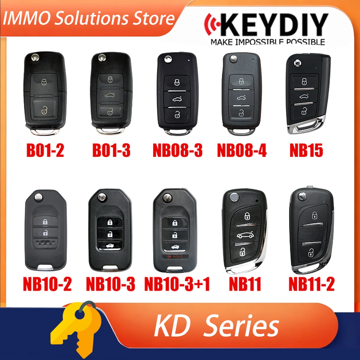 2PCS KEYDIY KD B01-2 B01-3 NB08-3 NB08-4 NB10-2 NB10-3 NB10-3+1 NB11 NB11-2 NB15