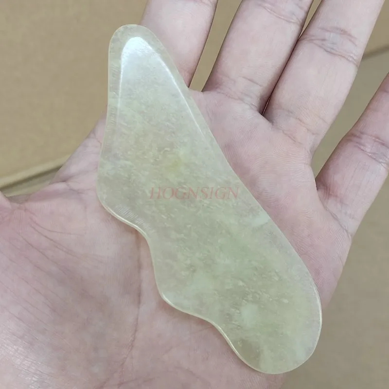 

Jade Gua Sha Scrapping Board Massager Body Face Eyes Neck Back Facial Spa Natural Beauty Guasha Scraper Plank Butterfly Wings