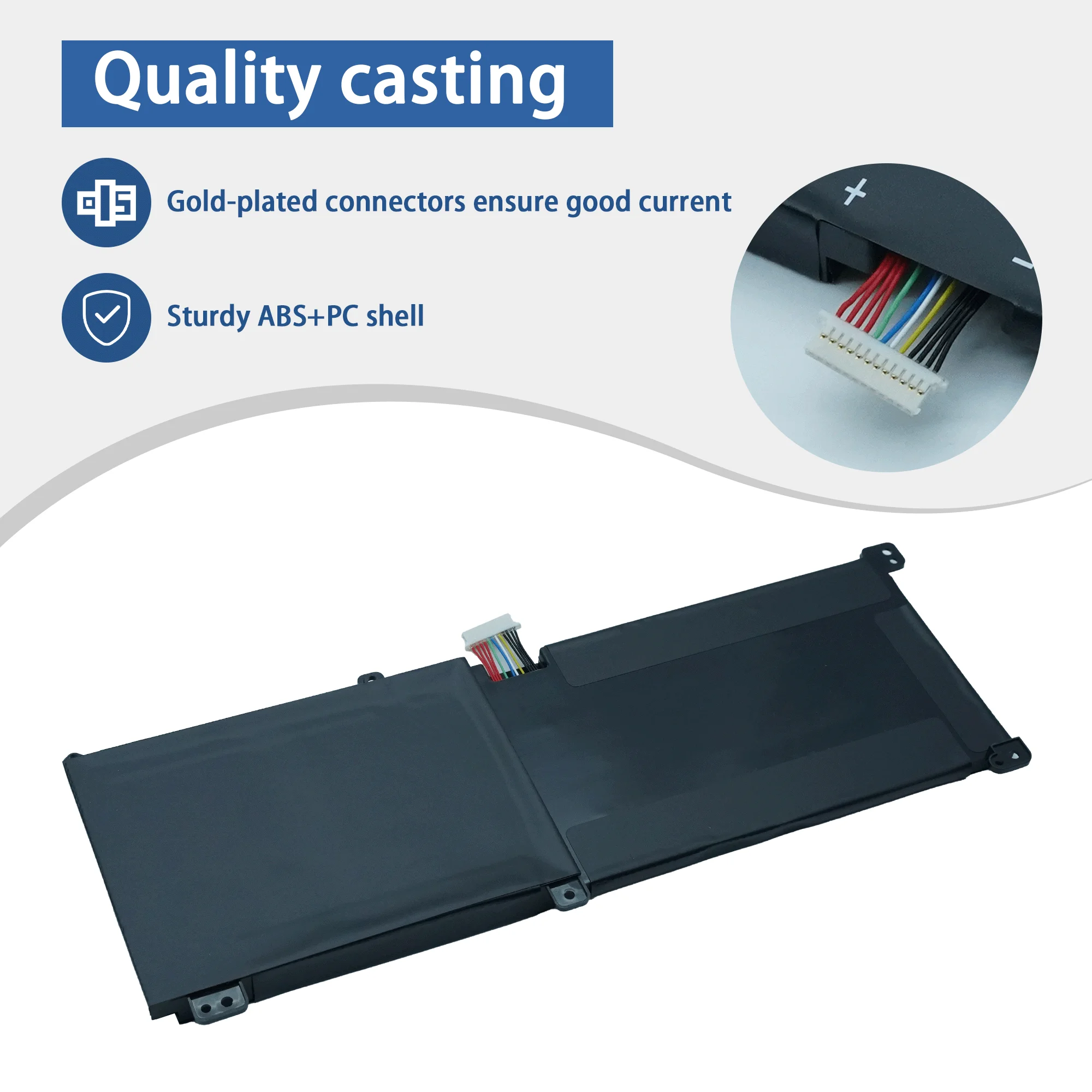 SQU-1609 82.49WH  Battery for Hasee Thunderobot 15G870-XA70K Dino-X5ta X6 X7A 4K X8S Thor 911S Z6-KP5G QNL5S02 SQU-1710