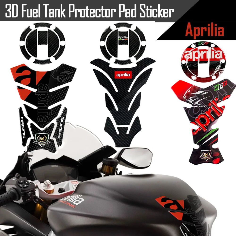 

For Aprilia Shiver GPR Tank Pad Cover Stickers Motorcycle Accessories Protector Parts Decal Shiver750 GPR125 900 750 250 150 125