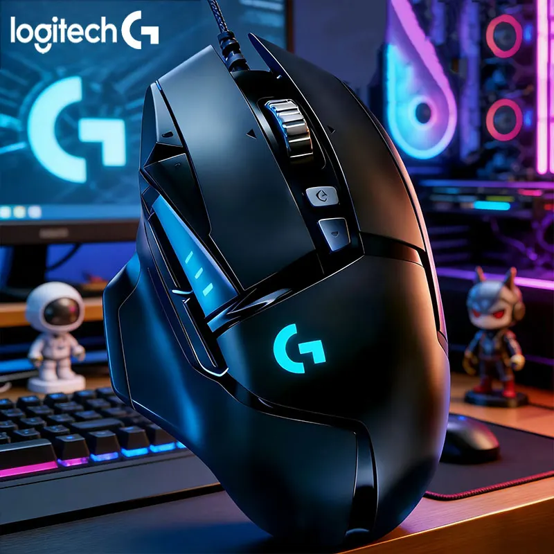 

Logitech G502 Dual-Mode Gaming Mouse Ergonomic Design Reduces Wrist Fatigue Recommended by Esports Players