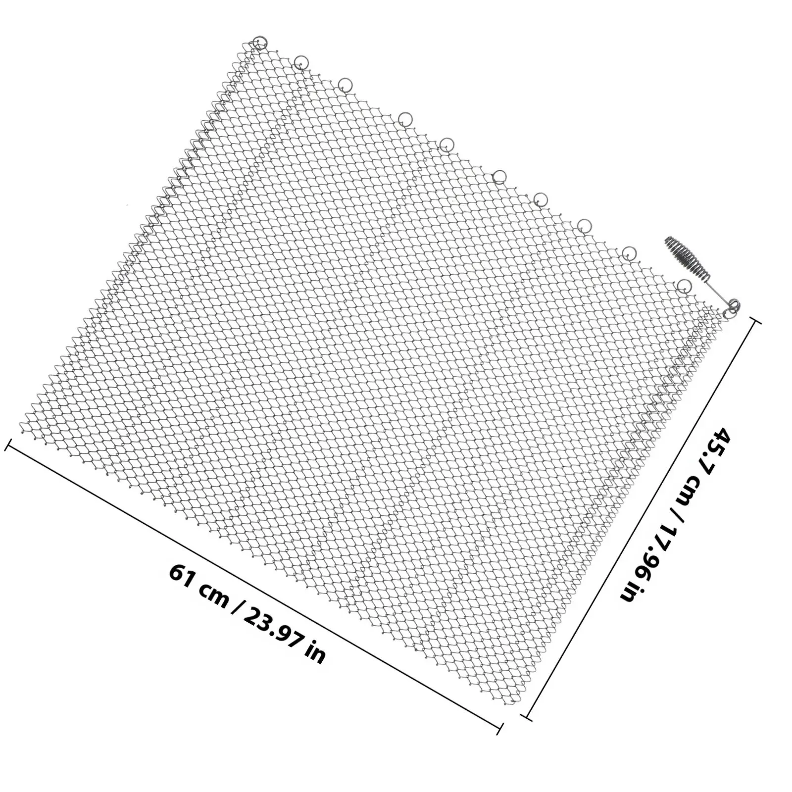 2Pcs Mesh Fireplace Screen Curtain Premium Iron Fireplace Screen Panel for Spark Protection Elegant Black Design Easy Install