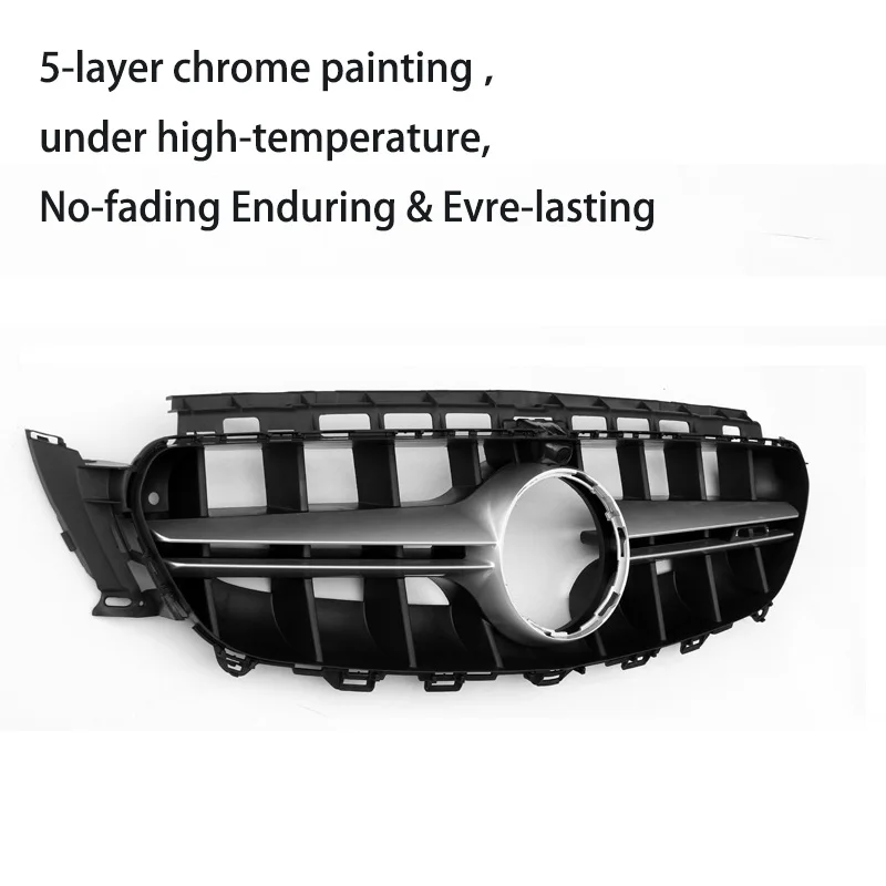 E63 Design Front Bumper Radiator Grille For Mercedes 2016 - 2019 E Class W213 S213 C238 A238 ANG Package & Avantgarde Models