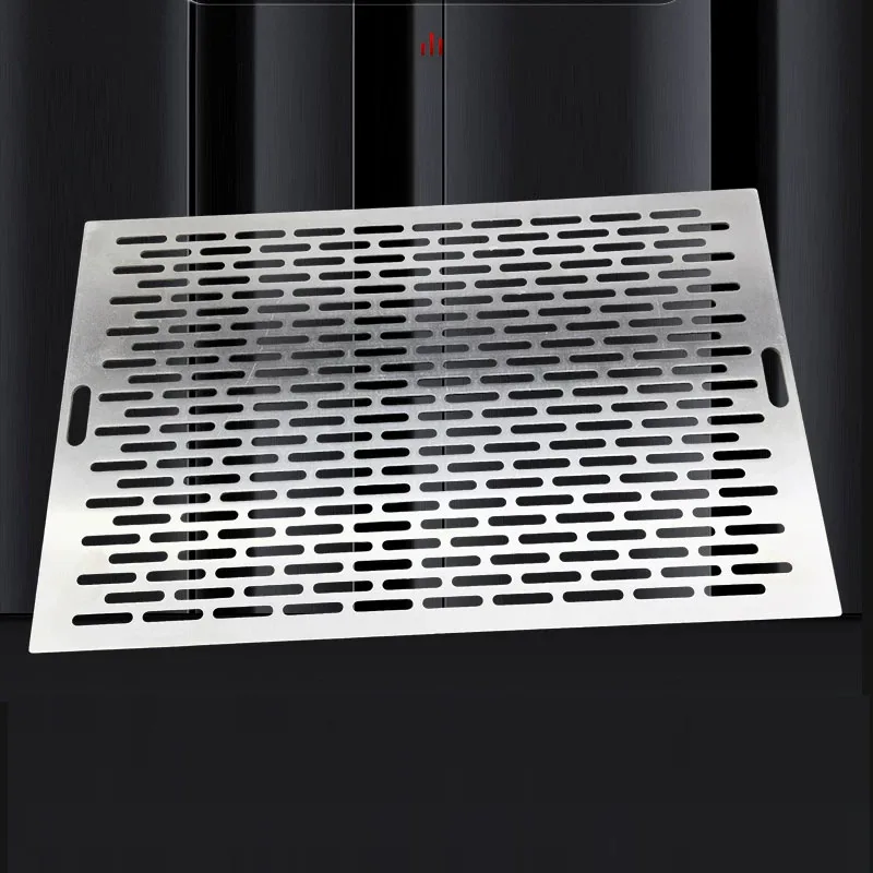3mm super thick 304 stainless steel sewer grate roof side drain anti leaf pool drain plate thickened filter screen anti rat