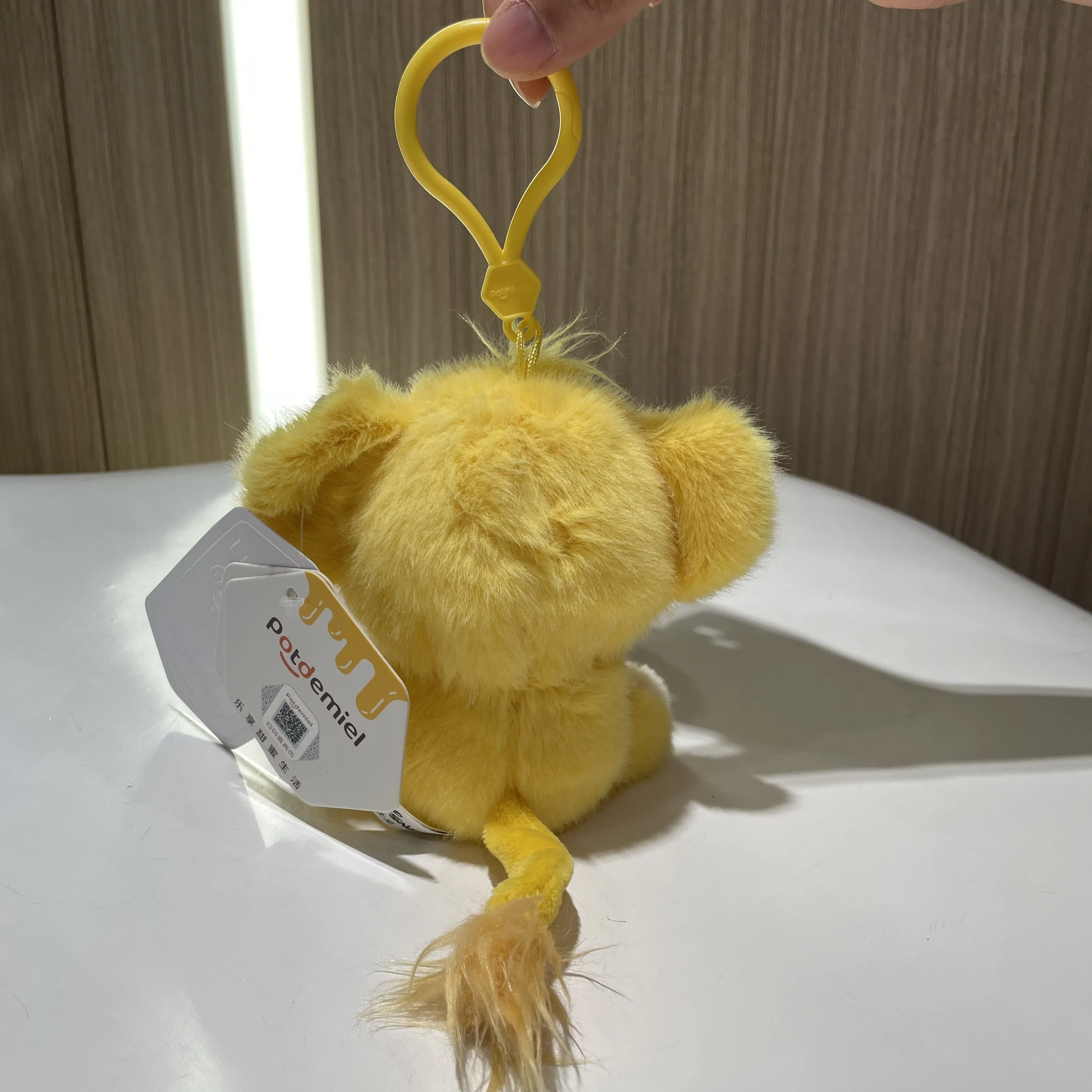 11 cm roi Lion Simba mignon bébé Lion jouets en peluche petit pendentif en peluche poupée sac à dos pendentif enfants en peluche jouet cadeau d'anniversaire