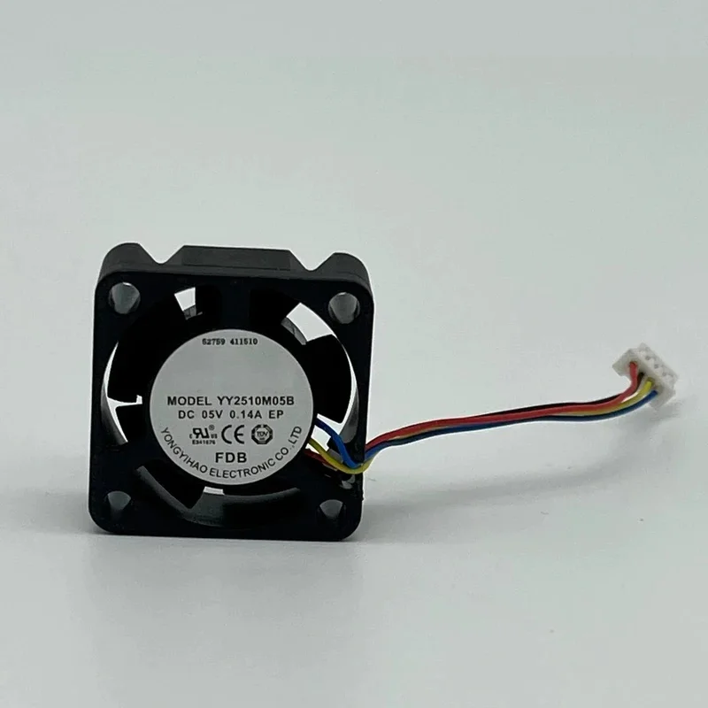 N+ Micro Blower Fan 2510 2.5CM 5V 4‑PWM Wire for DC Brushless Silent Cooling