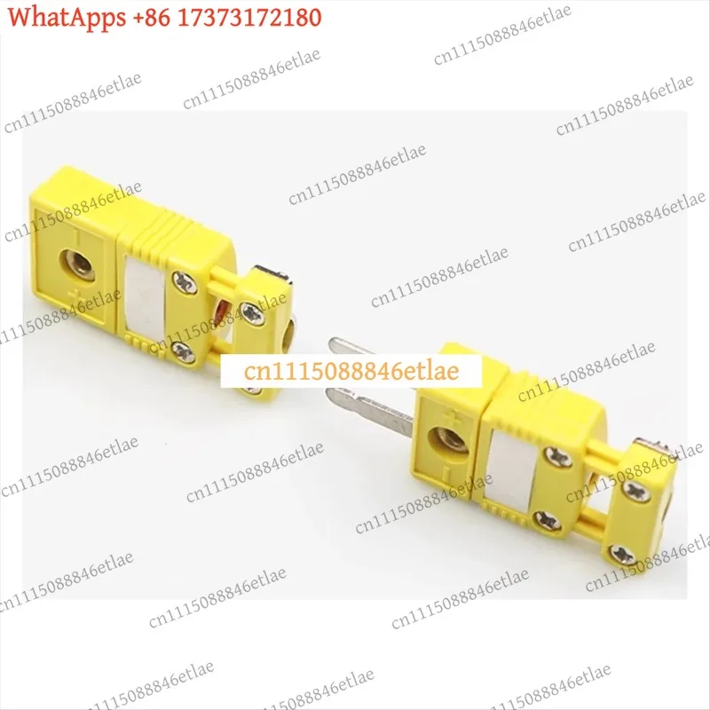 k3 Universal for FUFU K-Type Miniature Yellow Plug Panel Mount Socket with Cable Clamp Connector Replacement Parts