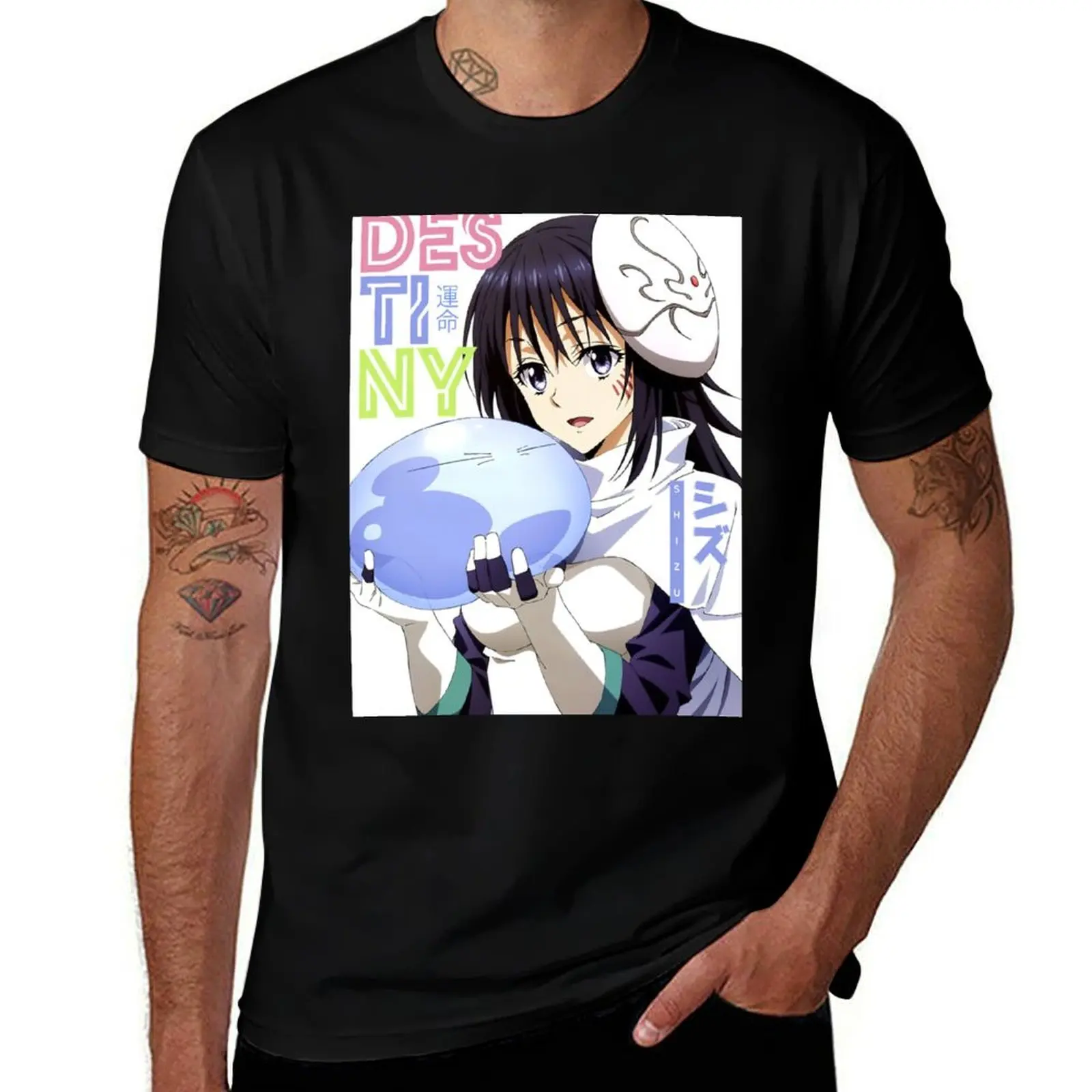 Anime Reincarnated Slime T-Shirt Christmas Theme Tee Top T-Shirt