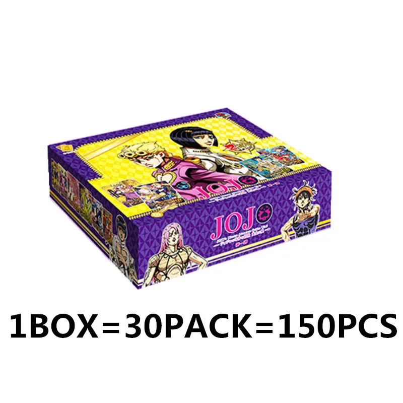 2023 nowa oryginalna Anime JoJo Bizarre Adventure karty Jojo z kolekcjฤ
postaci karty hobbystyczne gry kolekcjonerskie na prezenty dla dzieci