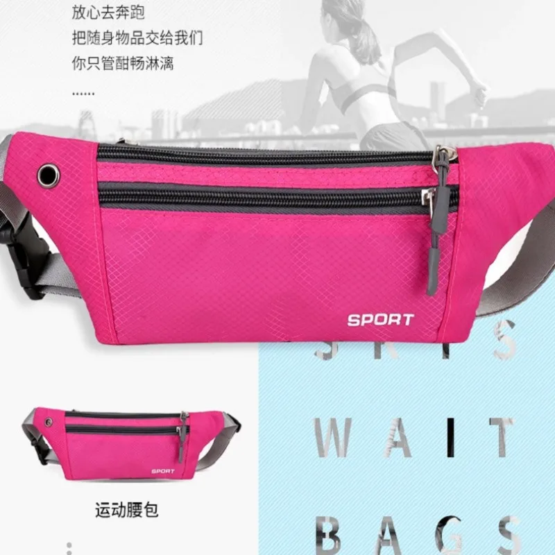 Mannen Vrouwen Sport Taille Pack Crossbody Portemonnee Riem Reis Hardlooptas Mode Sport Heuptas