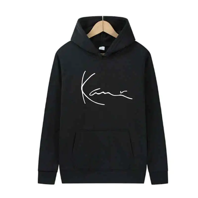 Männer Blau Weiß Mode Trends Hoodie Drucken Casual Streetwear Sport Jogging Sweatshirt Pullover Frühling Herbst Täglich Unisex Tuch – Detail 14