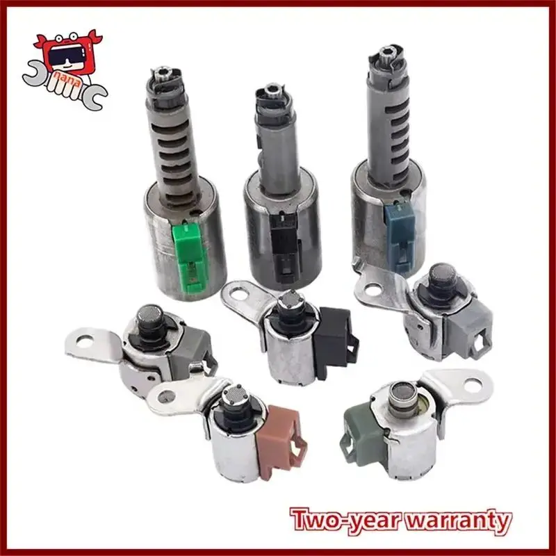 

8 PCS AW55-50SN AW55-51SN Solenoids Kits For Chevrolet Volvo Nissan AF33-5 AW235 RE5F22A Transmission