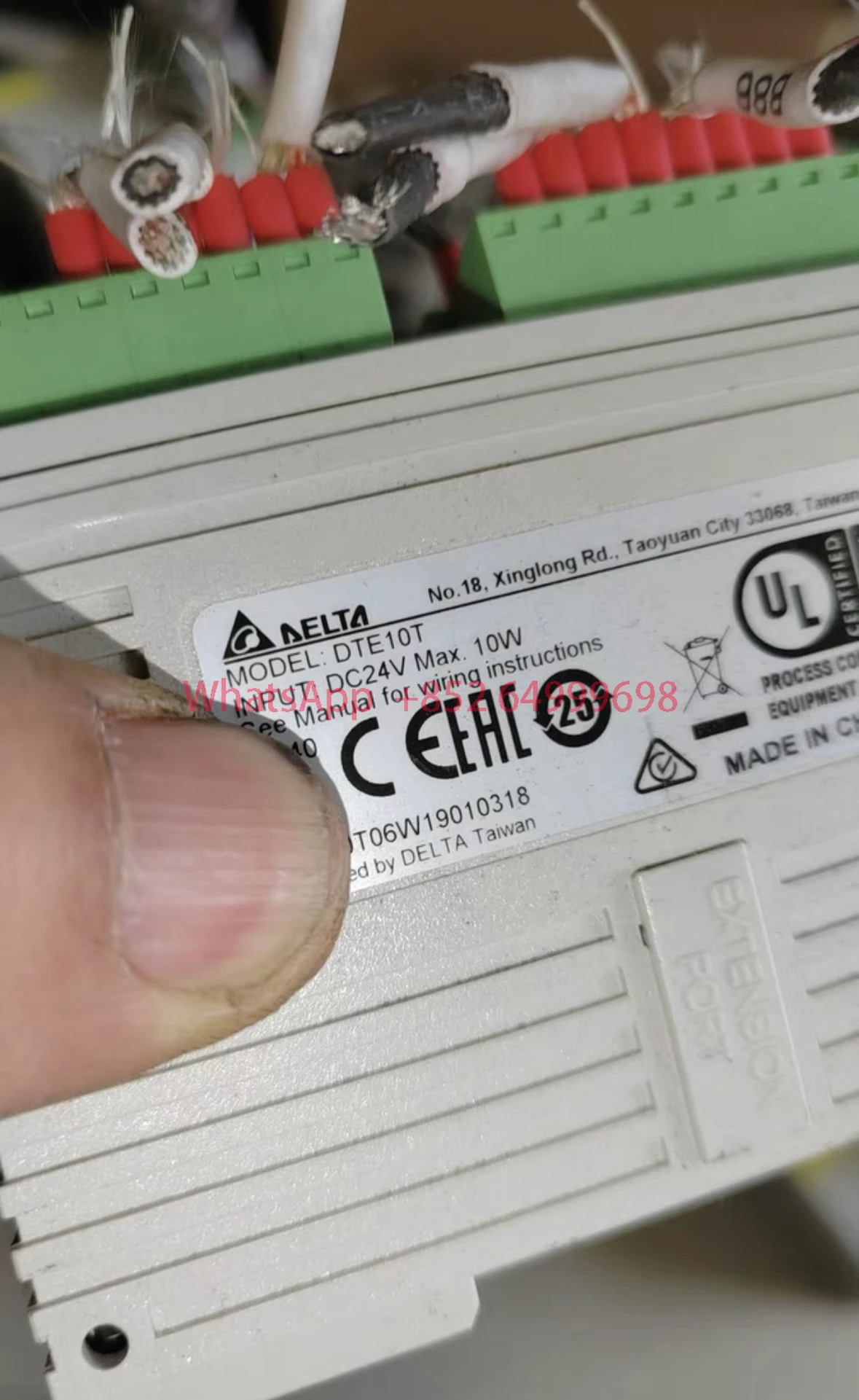 Controlador de programación usado DTE10T