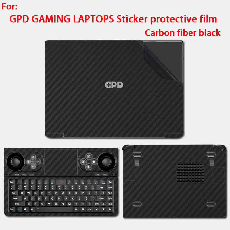 For 2025 new GPD win mini 7-inch sticker Win Max2 protective film GPD Pocket 2 fuselage shell film win4/GPD P2 max custom film.