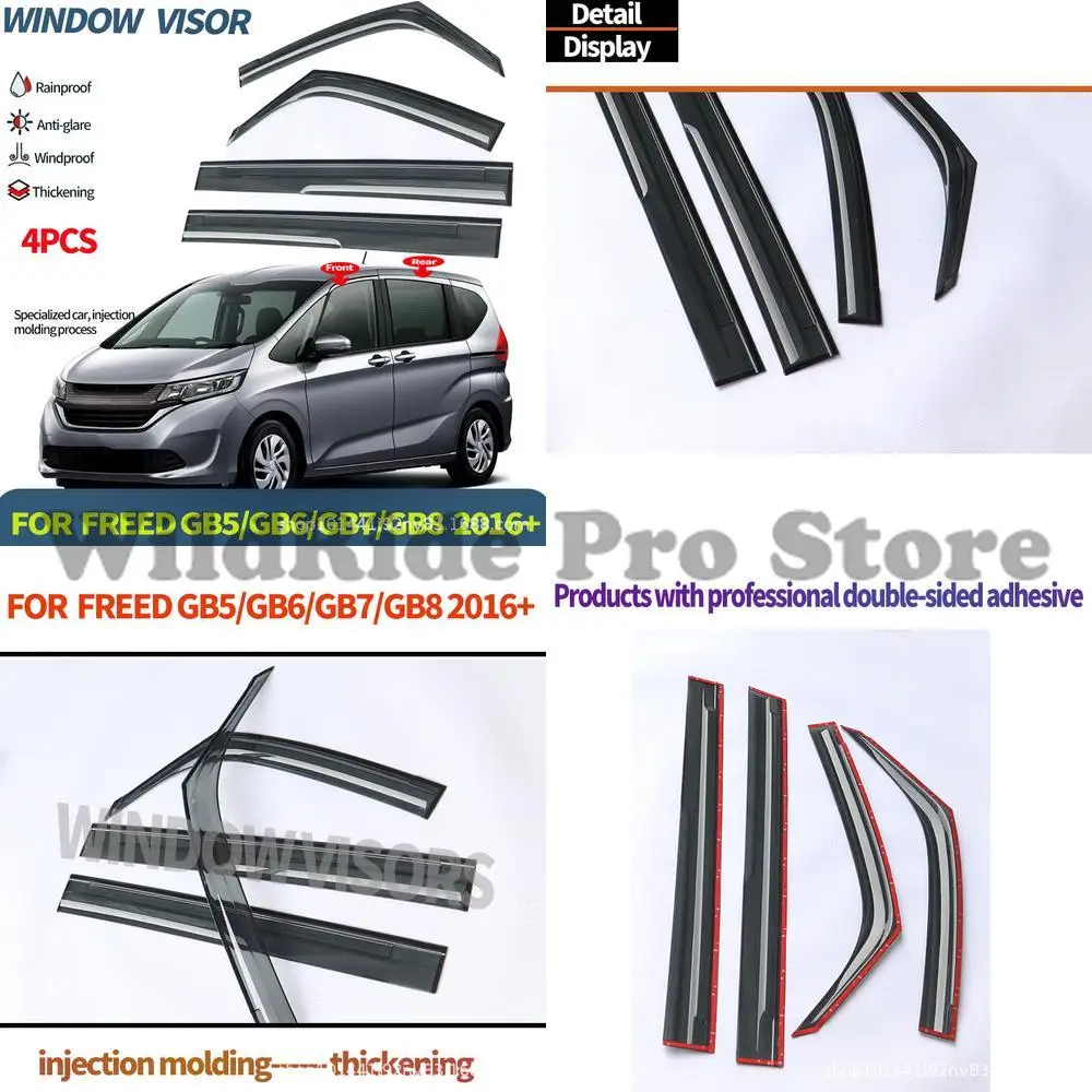 

1 set For Honda Freed Windshield Rain Guard for GB5 GB6 GB7 GB8 2016+ Window Visor