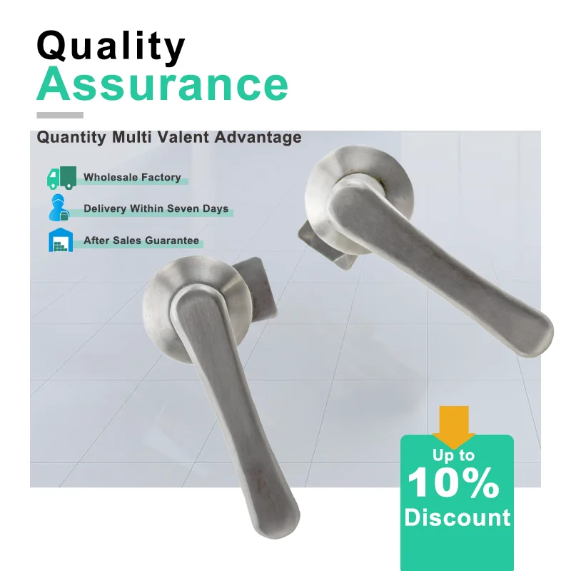 304 Stainless Steel Adjustable And Rotatable Handles For Industrial Machinery And Cold Storage Paired Left And Right