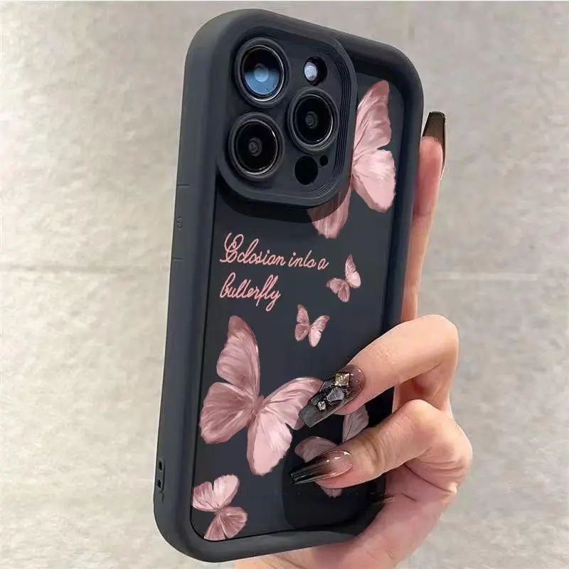 Butterfly Case for Infinix Note 30 GT 10 Pro Hot 40 30i 30 20 10 Play 40i Zero 30 Tecno Camon 20 Spark 10 20C Smart 8 7 Cover